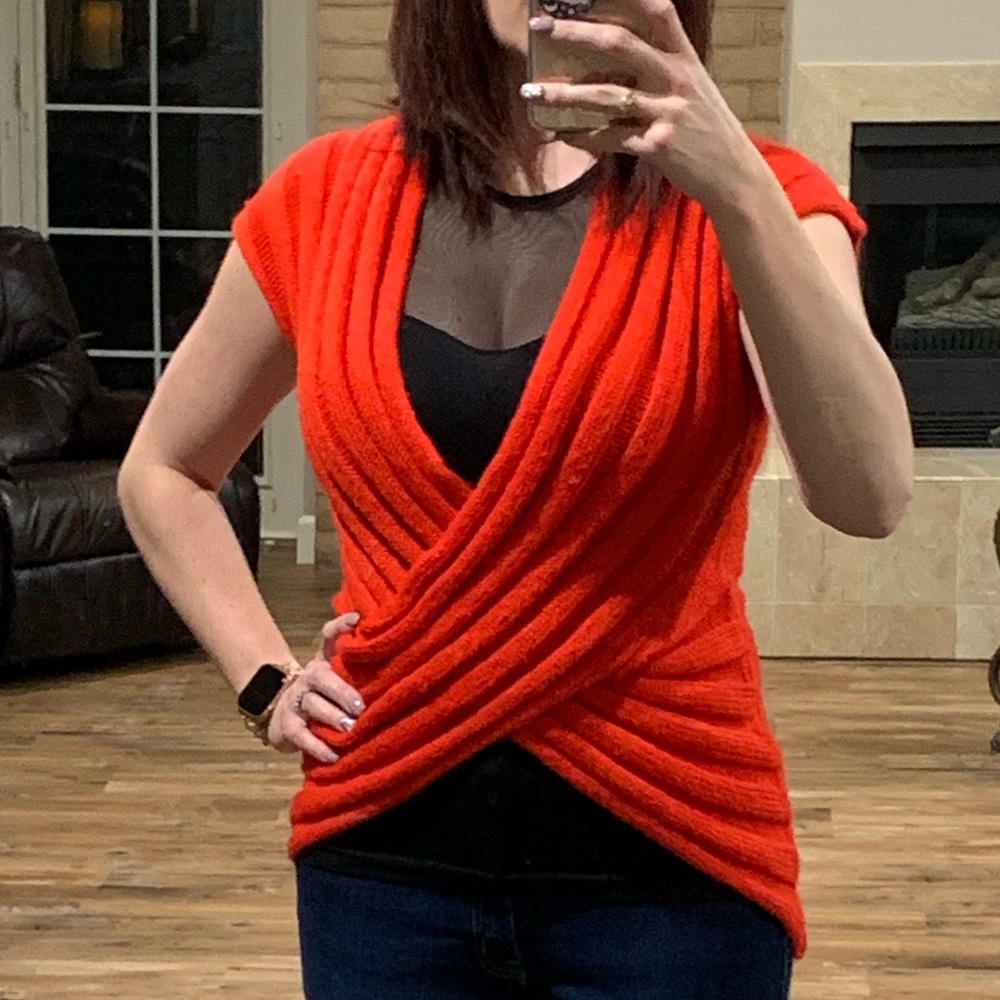Red sweater